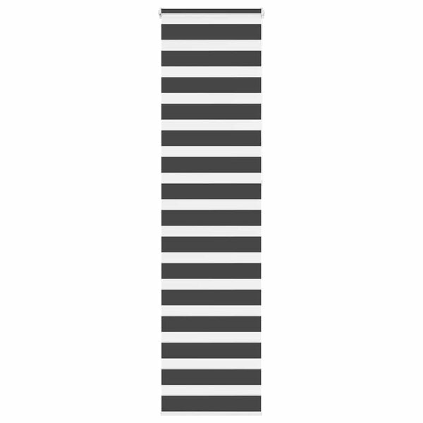 vidaXL zebraf&uuml;gg&ouml;nnyel fekete sz&ouml;vetsz&eacute;less&eacute;g 55,9 cm poli&eacute;szter