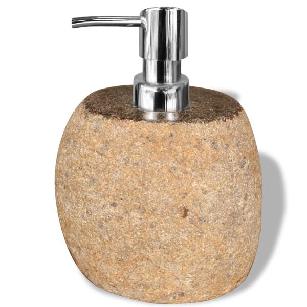 vidaXL kő szappanadagol&oacute; 16 cm
