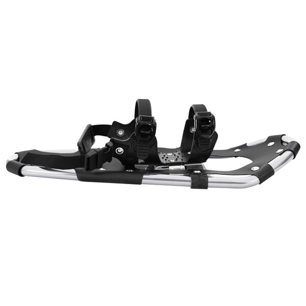 vidaXL 3 az 1-ben h&oacute;talp Ez&uuml;st &eacute;s Fekete 21 h&uuml;velyk Alum&iacute;nium &eacute;s HDPE