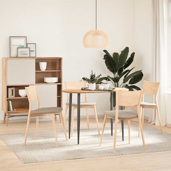 vidaXL t&ouml;m&ouml;r ak&aacute;cfa ov&aacute;lis alak&uacute; asztallap 100 x 50 x 2 cm