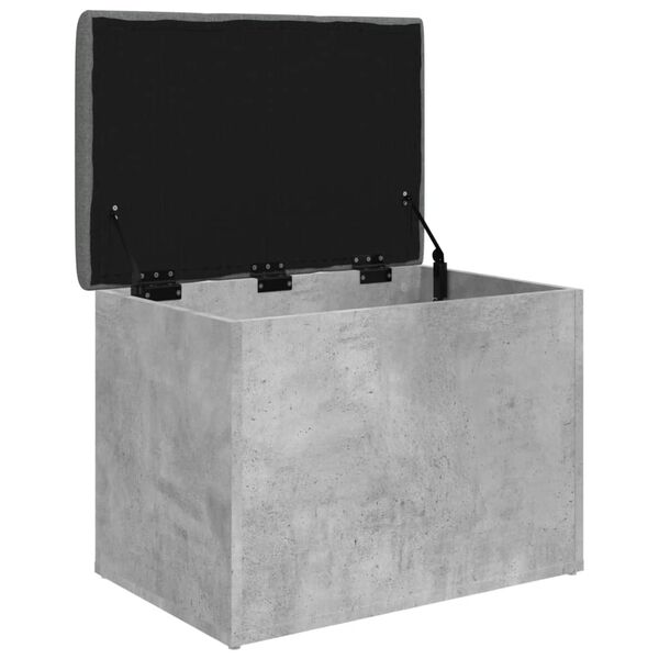 vidaXL betonsz&uuml;rke szerelt fa t&aacute;rol&oacute;pad 62 x 42 x 45 cm