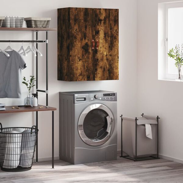 vidaXL f&uuml;st&ouml;s t&ouml;lgy sz&iacute;nű fali szekr&eacute;ny 69,5 x 34 x 90 cm