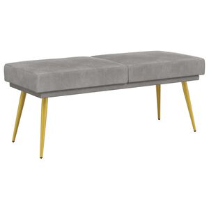 vidaXL K&eacute;ttag&uacute; pad Vil&aacute;gossz&uuml;rke 120 x 45 x 46 cm B&aacute;rsony