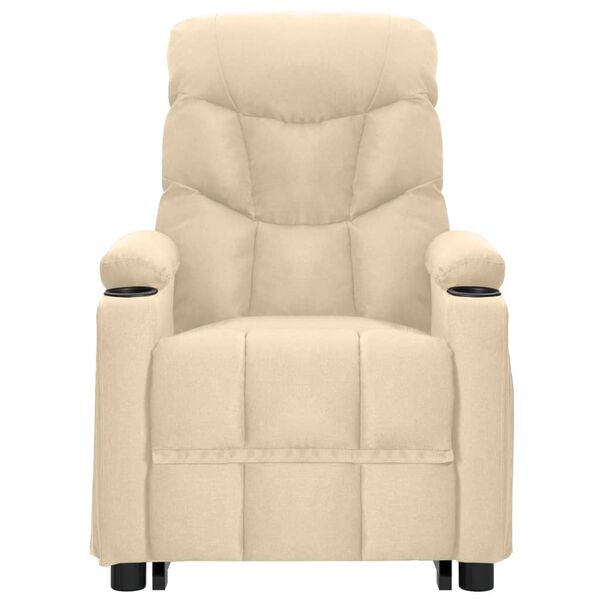 vidaXL kr&eacute;msz&iacute;nű sz&ouml;vet fel&aacute;ll&aacute;st seg&iacute;tő massz&aacute;zsfotel