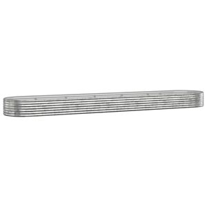 vidaXL ez&uuml;stsz&iacute;nű horganyzott ac&eacute;l kerti magas&aacute;gy&aacute;s 507x100x36 cm