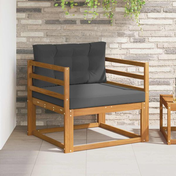 vidaXL K&uuml;lt&eacute;ri k&ouml;z&eacute;pső kanap&eacute; T&ouml;m&ouml;r Ak&aacute;cfa Term&eacute;szetes