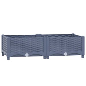 vidaXL polipropil&eacute;n magas&aacute;gy&aacute;s 80 x 40 x 23 cm