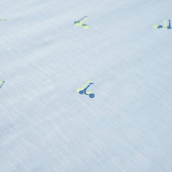 Világoskék gyerekpóló 128