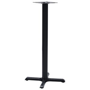 vidaXL fekete &ouml;nt&ouml;ttvas bisztr&oacute;asztall&aacute;b 56 x 56 x 107 cm