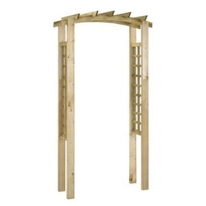 vidaXL impregn&aacute;lt t&ouml;m&ouml;r fenyőfa r&aacute;csos bolt&iacute;v 110 x 60 x 210 cm