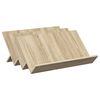 vidaXL Magazin &aacute;llv&aacute;ny Sonoma t&ouml;lgy 65 x 53 x 28,5 cm Szerelt Fa