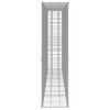 vidaXL horganyzott acél gabion fal fedéllel 300 x 50 x 200 cm