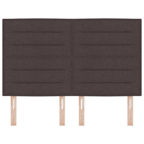 vidaXL Fejt&aacute;mla S&ouml;t&eacute;t Barna 144 cm sz&ouml;vet