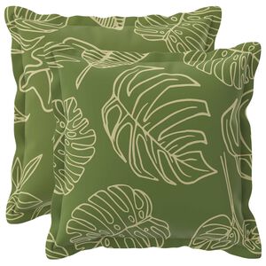 vidaXL P&aacute;rna huzat 2 db HOUTEN Lev&eacute;lminta 30 x 30 cm Poli&eacute;szter