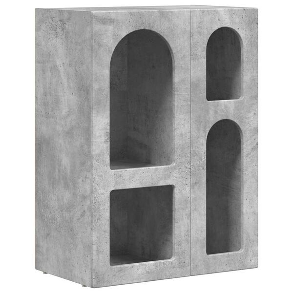 vidaXL Sz&eacute;f Beton Sz&uuml;rke 59 x 35 x 80.5 cm Faanyag