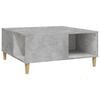 vidaXL betonsz&uuml;rke szerelt fa doh&aacute;nyz&oacute;asztal 80x80x36,5 cm