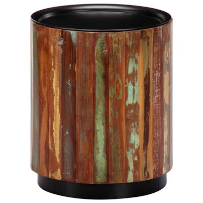 vidaXL tömör újrahasznosított fa dohányzóasztal 38 x 45 cm