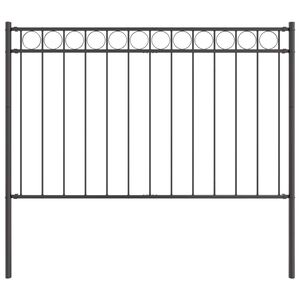 vidaXL Ker&iacute;t&eacute;selem Feh&eacute;r 170 x 130 cm Ac&eacute;l