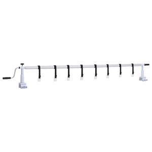 vidaXL műanyag alj&uacute; medencef&oacute;lia-tekerő