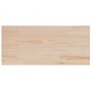 vidaXL t&ouml;m&ouml;r fenyőfa t&eacute;glalap alak&uacute; asztallap 90 x 40 x 2,5 cm