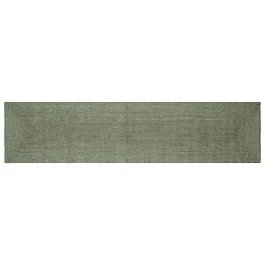 vidaXL Ter&uuml;letszőnyegek N&eacute;gysz&ouml;gletes Olajz&ouml;ld 60 x 200 cm Juta