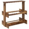 vidaXL Bili&aacute;rd d&aacute;k&oacute; &aacute;llv&aacute;ny Szerelt Fa 60 x 35 x 60 cm T&ouml;lgyfa