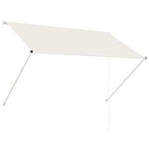 vidaXL feltekerhető kr&eacute;msz&iacute;nű napellenző 200 x 150 cm