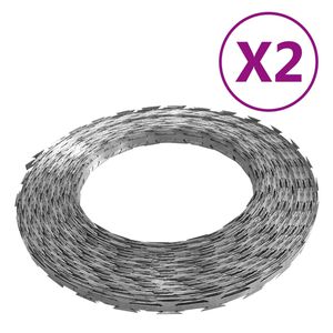 vidaXL BTO-22 2 db ac&eacute;l sz&ouml;gesdr&oacute;t 100 m