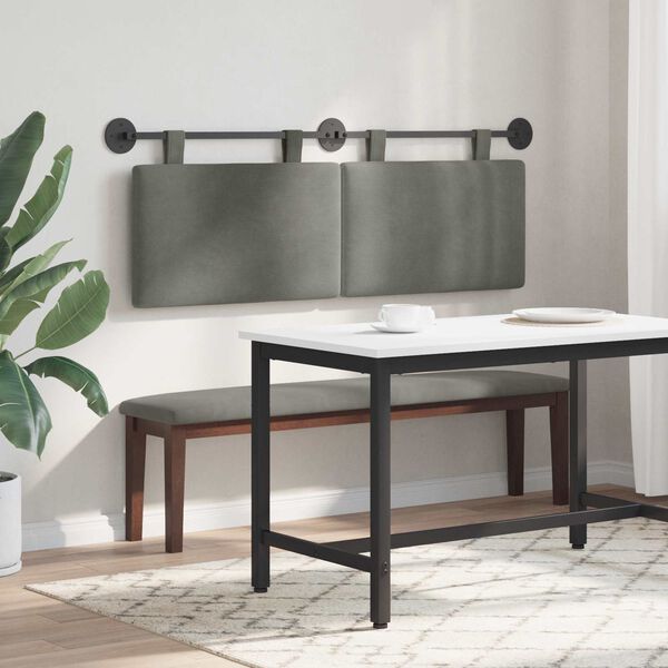 vidaXL Fali Fejt&aacute;mla Vil&aacute;gossz&uuml;rke 150 x 55 x 5 cm B&aacute;rsonyos sz&ouml;vet