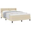 vidaXL Boxrug&oacute;s &aacute;gy fejt&aacute;ml&aacute;val Kr&eacute;m 200 x 160 cm sz&ouml;vet