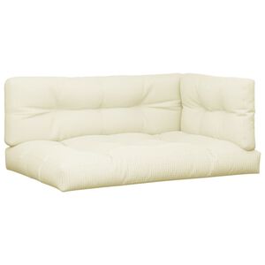 vidaXL 5 db kr&eacute;msz&iacute;nű sz&ouml;vet raklapp&aacute;rna