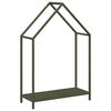 vidaXL ol&iacute;vaz&ouml;ld hidegen hengerelt ac&eacute;l tűzifat&aacute;rol&oacute; 60x25x90 cm