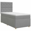 vidaXL Boxspring &aacute;gy matraccal Vil&aacute;gossz&uuml;rke 100 x 200 cm Sz&ouml;vet