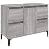 vidaXL sz&uuml;rke sonoma sz&iacute;nű szerelt fa mosd&oacute;szekr&eacute;ny 80 x 33 x 60 cm
