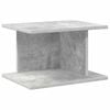 vidaXL &Eacute;jjeli asztal Beton Sz&uuml;rke 40 x 30 x 25 cm Szerelt Fa