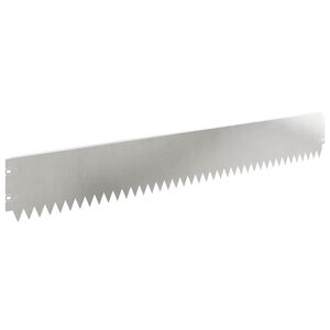 vidaXL Fűszeg&eacute;lyez&eacute;s 30 pcs 103 x 15 cm Ac&eacute;l Ez&uuml;st