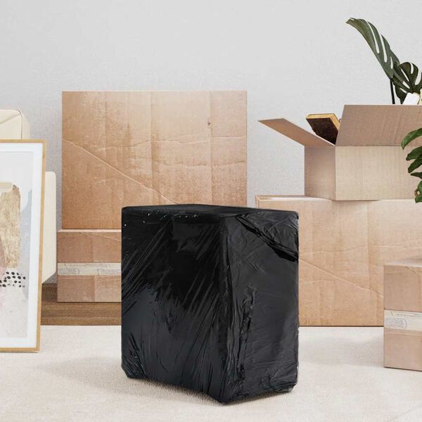 vidaXL stretch f&oacute;lia 2 pcs fekete 30 &mu;m 50 cm x 150 m