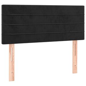 vidaXL fekete b&aacute;rsony fejt&aacute;mla 100x5x78/88 cm