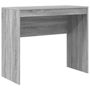 vidaXL Asztal Sz&uuml;rke Sonoma 90 x 40 x 76 cm