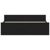 vidaXL fekete t&ouml;lgy sz&iacute;nű szerelt fa &aacute;gykeret matrac n&eacute;lk&uuml;l 150x200 cm