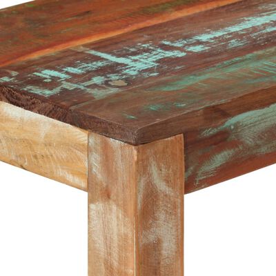 vidaXL tömör újrahasznosított fa tálalóasztal 110 x 35 x 76 cm