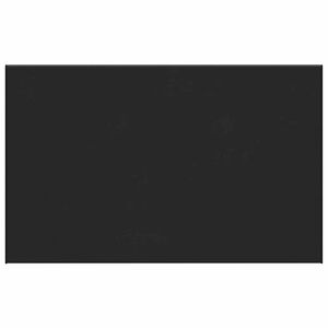 vidaXL Ablakp&aacute;rk&aacute;ny Fekete fa erezettel 80 x 50 x 4,5 cm PVC