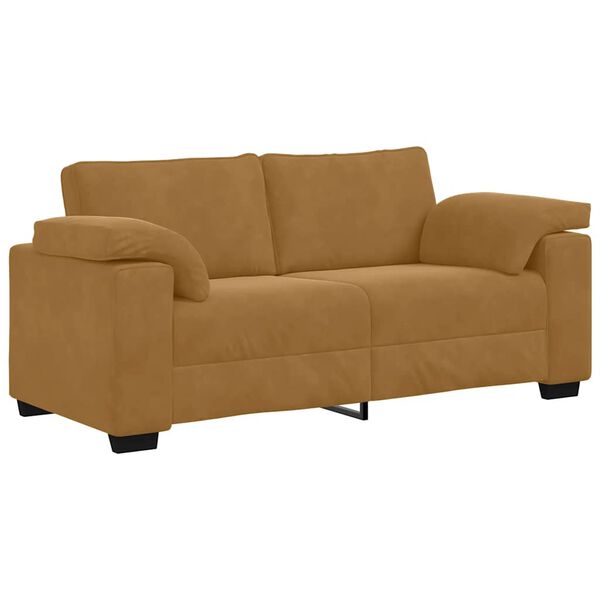 vidaXL barna b&aacute;rsony loveseat kanap&eacute; 180x77x82 cm