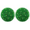 vidaXL 2 db z&ouml;ld mesters&eacute;ges boxwood g&ouml;mb&ouml;k LED f&eacute;nyekkel 27 cm