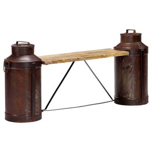 vidaXL t&ouml;m&ouml;r mang&oacute;fa tejes b&ouml;d&ouml;n l&aacute;bazat&uacute; pad 150 x 33 x 64 cm