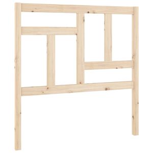 vidaXL t&ouml;m&ouml;r fenyőfa &aacute;gyfejt&aacute;mla 95,5 x 4 x 100 cm