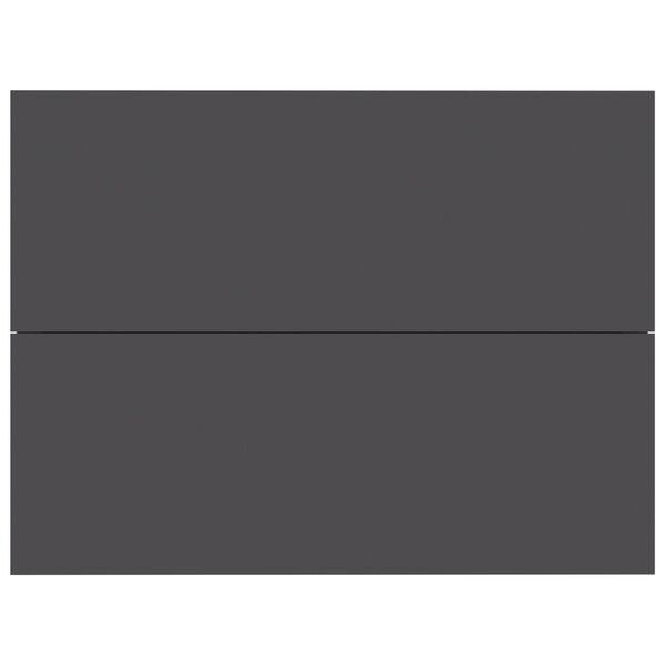 vidaXL szürke forgácslap éjjeliszekrény 40 x 30 x 30 cm