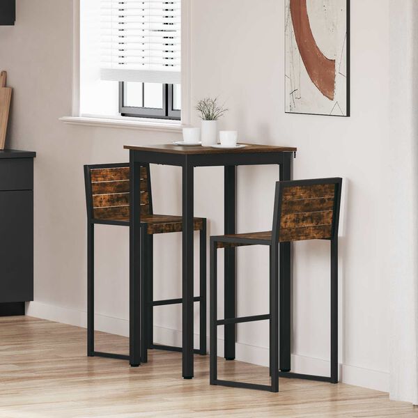 vidaXL &Eacute;tkezőasztalok Faanyag