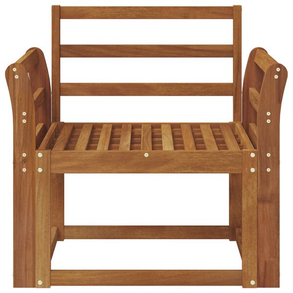 vidaXL K&uuml;lt&eacute;ri kanap&eacute; T&ouml;m&ouml;r Ak&aacute;cfa Term&eacute;szetes