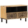 vidaXL t&ouml;m&ouml;r mang&oacute;fa TV-szekr&eacute;ny 70 x 33 x 46 cm